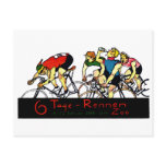1914 Bicycle Race Poster Post Cards