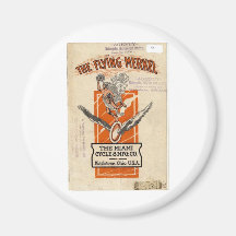 1915 FlyingMerkel Magnet