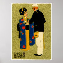 1915 Marco Polo Tea Print