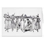 1915 One-Piece Frocks Fashion Dresses Card