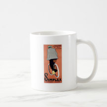 1915 Simplex Poster Coffee Mugs