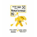 1915 Yes! Womens Suffrage Poster t-shirts
