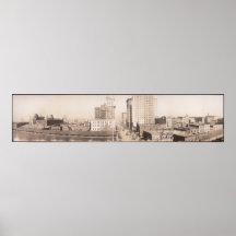 1916 Panoramic View, Birmingham AL Yard Long Photo Posters