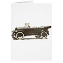 1919 ESSEX Automobile Greeting Card