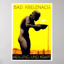 1920 Bad Kreuznach Germany Poster