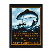 1920 British Columbia Fishing Post Cards