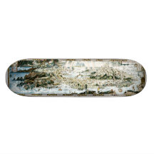1920 Classic Fairyland Imaginary Map Skate Boards