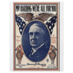 1920 Harding flyers