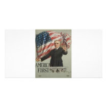 1920 Presidential Campaign Photo Card Template