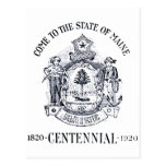 1920 State of Maine Centennial Post Card