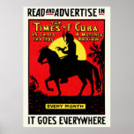 1920 The Times of Cuba Posters