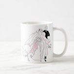 1920s Bride and Groom Mug