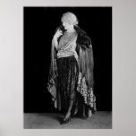 1920s Flapper Fashion and Hairstyle posters