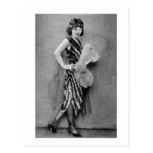 1920s Flapper Fashion Postcards