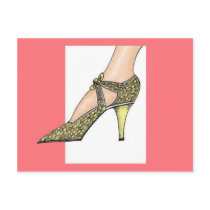 1920s High Heeled Shoe Postcards
