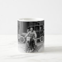 1920s Racing Motorcycle Mugs