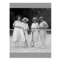 1920s Tennis Fashion Post Cards