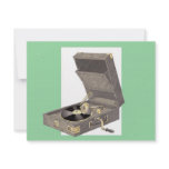 1920s Wind Up Gramaphone invitations