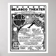 1921 vintage Vaudeville poster entertainment