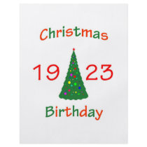 1923 Christmas Birthday