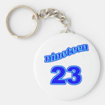 1923 Nineteen 23 Keychains
