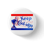 1924 Keep Coolidge Button