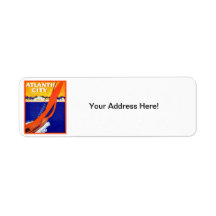 1925 Atlantic City Return Address Labels