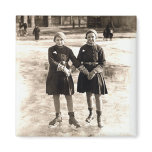 1925 Girlfriends Ice Skating