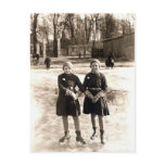 1925 Girlfriends Ice Skating postcards