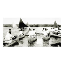 1925 Young Mens Summer Camp Picture Card