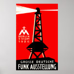 1926 Radio + Broadcasting Poster