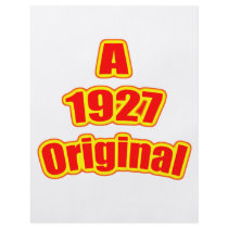 1927 Original Red Flyer Design