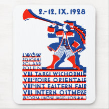1928 Lwow Eastern International Fair Mousepads