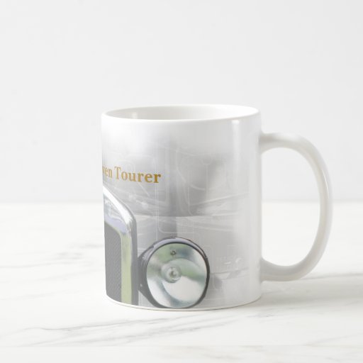 1929 Tourer Mug White, 1929 Austin Seven Tourer
