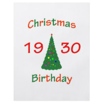 1930 Christmas Birthday