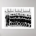 1930 Dibrill High School Girls Basketball Print