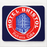1930 Hotel Bristol Cuba Mousepad