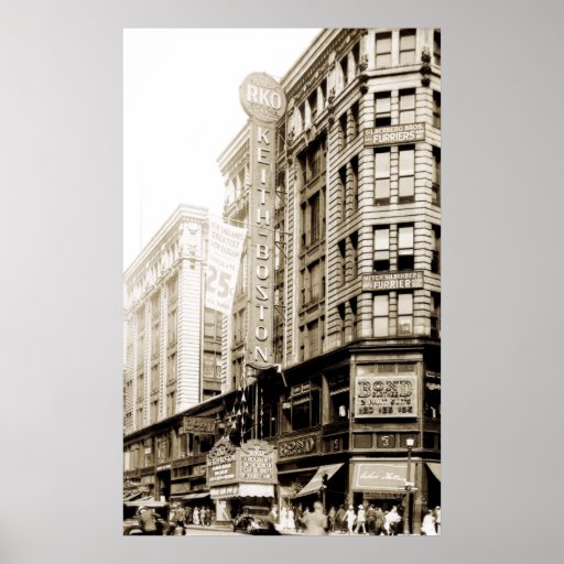 1930 RKO Keith Theatre in Boston Print