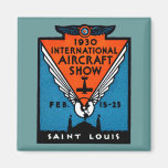 1930 St. Louis Air Show Fridge Magnets