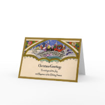 1930s Christmas Greetings Card