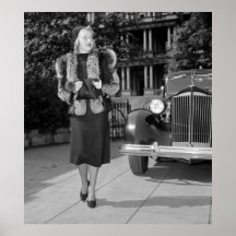 1930s Women's Fashion Posters