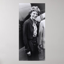 1932 AMELIA EARHART - AVIATRIX POSTER