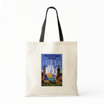 1934 Chicago World's Fair Canvas Bag