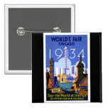1934 Chicago World's Fair Buttons