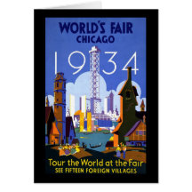 1934 Chicago World's Fair Cards