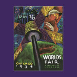 1934 Chicago World's Fair Vintage Postcard postcards