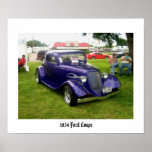 1934 Ford Coupe Poster