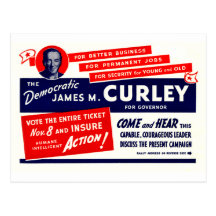 1934 James Michael Curley Post Cards
