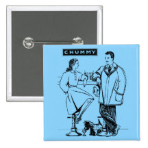 1935 Light Blue Chummy Buttons