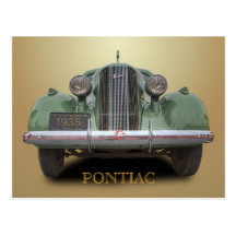 1935 PONTIAC POST CARDS